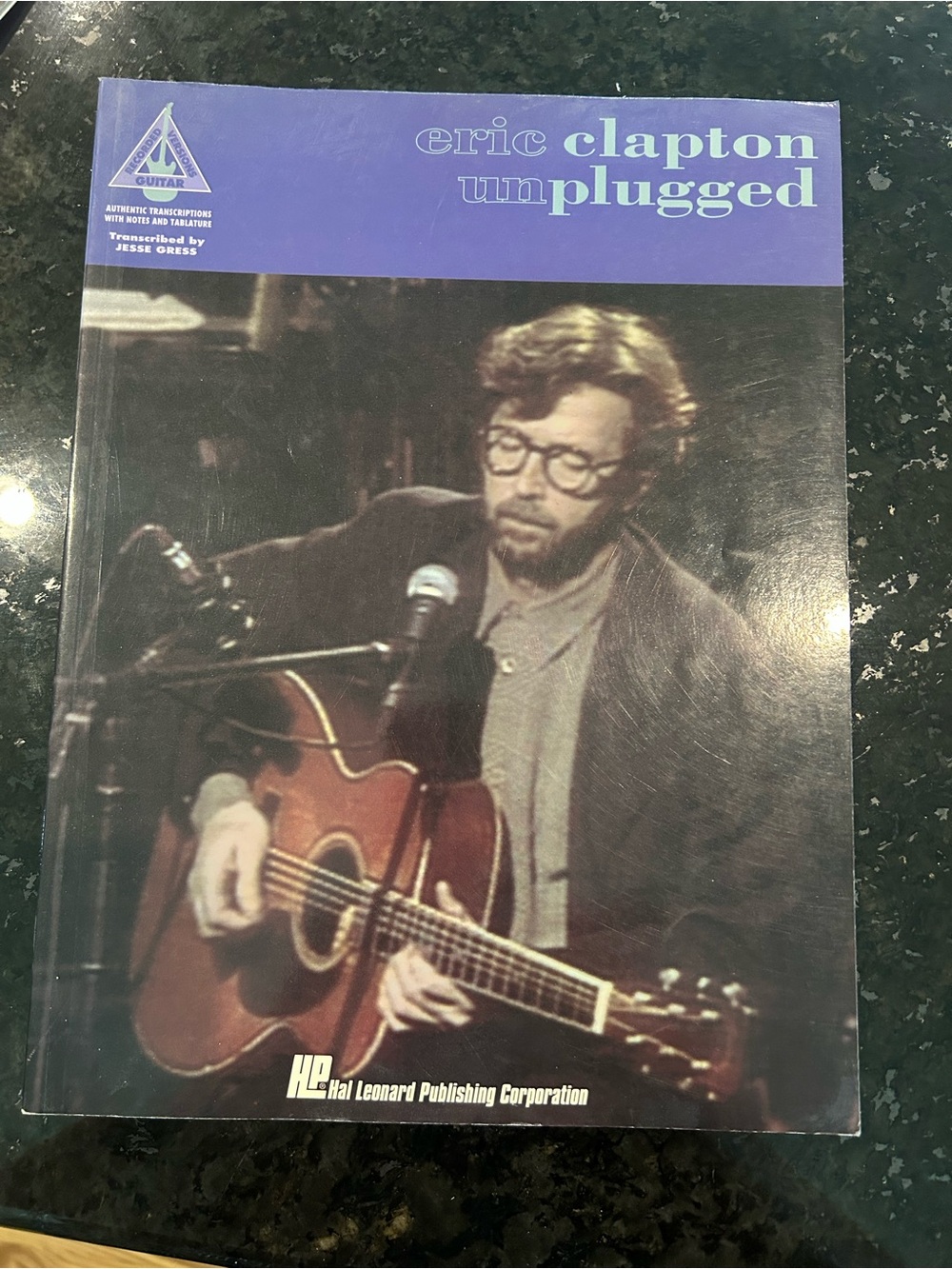 Eric Clapton Unplugged Songbook - Purple Cover